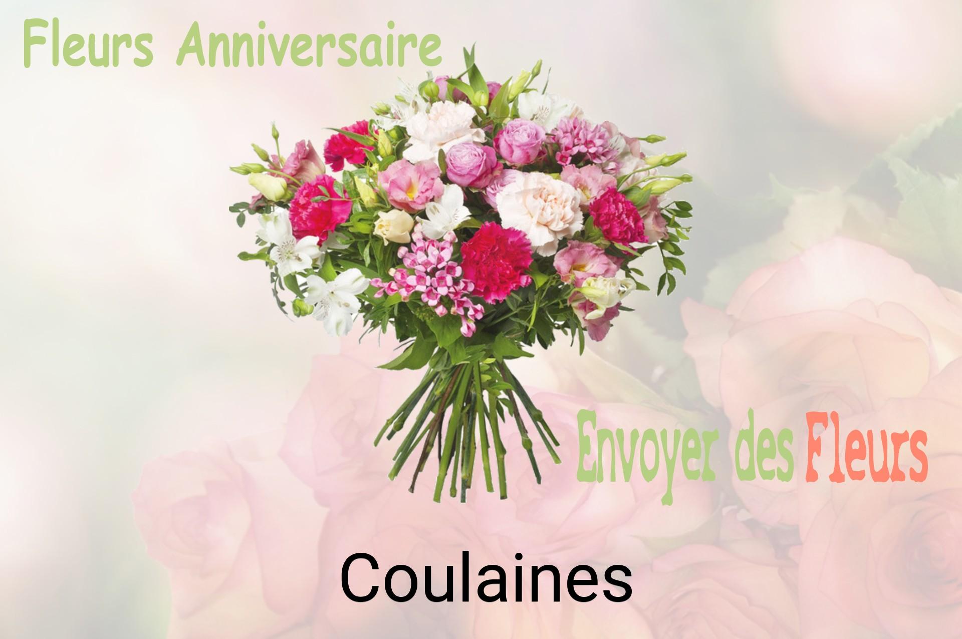 Bouquet de fleurs d’anniversaire livré à Coulaines